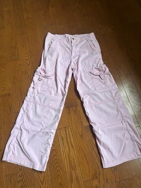 Pink Cargo Pants